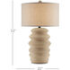 Kavala 33 inch 150 watt Natural Table Lamp Portable Light, Barry Goralnick Collection