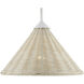 Basket 25.75 inch 40 watt Gesso White Swing-Arm Wall Sconce Wall Light