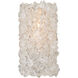 Iconoclast 1 Light 8 inch Contemporary Silver Leaf Wall Sconce Wall Light