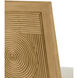 Santos 40 inch Sea Sand and Satin Brass and Liller Malt Counter Stool