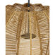 Barbary 1 Light 33.25 inch Black Outdoor Pendant