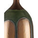Cuprum 26 inch 150 watt Dark Green/Copper Table Lamp Portable Light
