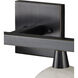 Bombelles 4 Light 38 inch Oil Rubbed Bronze/Natural Bath Bar Wall Light