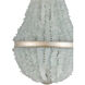 Platea 3 Light 16.5 inch Silver Granello Chandelier Ceiling Light