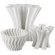 Godet 10.5 X 7.5 inch Twist Vase