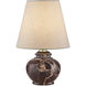 Piccolo 9 inch Oxblood Mini Table Lamp Portable Light