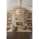 Antibes 18 Light 48 inch Bleached Natural/Snow White Chandelier Ceiling Light, Grande