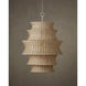 Phebe 9 Light 32 inch Vanilla Chandelier Ceiling Light, Large