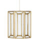 Daze 1 Light 5.5 inch Antique Brass Multi-Drop Pendant Ceiling Light