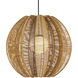 Barbary 1 Light 33.25 inch Black Outdoor Pendant