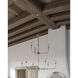 Nottaway 9 Light 44.25 inch Pyrite Bronze Two-Tier Chandelier Ceiling Light