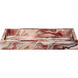Interstellar Red Swirl Tray