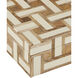 Aarna 8 inch Natural and Ivory Boxes, Set of 2