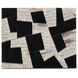 Bindu 10 inch Natural and Black with Linen Boxes, Set of 2