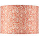 Nomad Terracotta/Ivory Drum Lamp Shade
