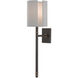 Rocher 1 Light 8 inch Hand Rubbed Bronze Wall Sconce Wall Light