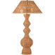 Nirvana 38.25 inch 7 watt Natural Table Lamp Portable Light