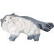 Siamese Cat Grayish Blue/Off-White Object