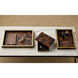 Casey Natural/Brass Trays, Set of 2