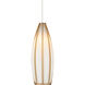 Parish 30 Light 54 inch White/Antique Brass/Silver Multi-Drop Pendant Ceiling Light