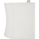 Zeta 30.75 inch 150.00 watt White/Clear Table Lamp Portable Light