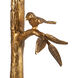 Piaf 69.5 inch 150 watt Antique Brass Floor Lamp Portable Light