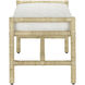 Olisa Natural and Rowann Pearl Bench