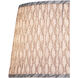 Plume Stone and Ivory 16 inch Lamp Shade