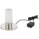 Gadabout 20 inch 3 watt Polished Nickel Cordless Table Lamp Portable Light
