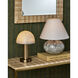 La Gravite 11 inch 60 watt Natural/Brass Table Lamp Portable Light