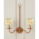 Aviary Moss/Ivory Drum Chandelier Shade