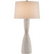 Edwell 41.5 inch 150 watt Whitewash Table Lamp Portable Light
