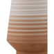Geologie 28 inch 150 watt Beige/Pale Gray/Brown/Antique Brass Table Lamp Portable Light