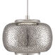 Pepper 30 Light 54 inch Painted Silver/Nickel Multi-Drop Pendant Ceiling Light