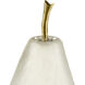 Pear 12.25 X 6.63 inch Sculptures, Set of 2