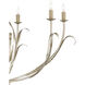 Menefee 6 Light 32 inch Silver Granello Chandelier Ceiling Light