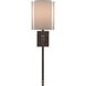 Rocher 1 Light 8 inch Hand Rubbed Bronze Wall Sconce Wall Light