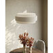 Rousham 6 Light 30 inch Beige/Sugar White Chandelier Ceiling Light