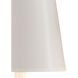 Shades White 6 inch Shade