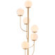 Farnsworth 72 inch 25 watt Brass Floor Lamp Portable Light