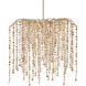 Kealia LED 24.5 inch Natural/Coco Cream Chandelier Ceiling Light, Medium