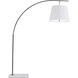 Cloister 70 inch 75 watt Oil Rubbed Bronze/White Floor Lamp Portable Light