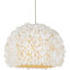 Virtu 15 Light 48 inch Natural/Silver Multi-Drop Pendant Ceiling Light