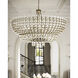 Magnum Opus 12 Light 56 inch Brass Chandelier Ceiling Light, Grande