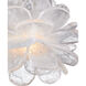 Clarity 1 Light 6 inch Natural/Brass Pendant Ceiling Light