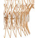 Marquise 9 Light 30 inch Clear/Luxor Gold Chandelier Ceiling Light, Medium