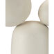 Ensemble Ivory Decorative Objects, Set of 2