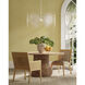 Santos Sea Sand/UV Liller Malt/Satin Brass Armchair