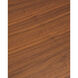 Maeve 52 X 19.5 inch Brushed Brass/Walnut Cocktail Table