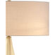 Cassia 25 inch 60.00 watt Gold Leaf Table Lamp Portable Light